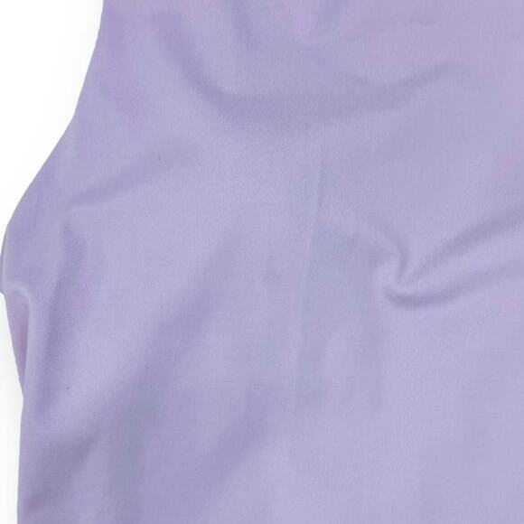 Andie Swim Womens Corsica High Neck One Piece Swimsuit Small Lavender - Picture 12 of 15